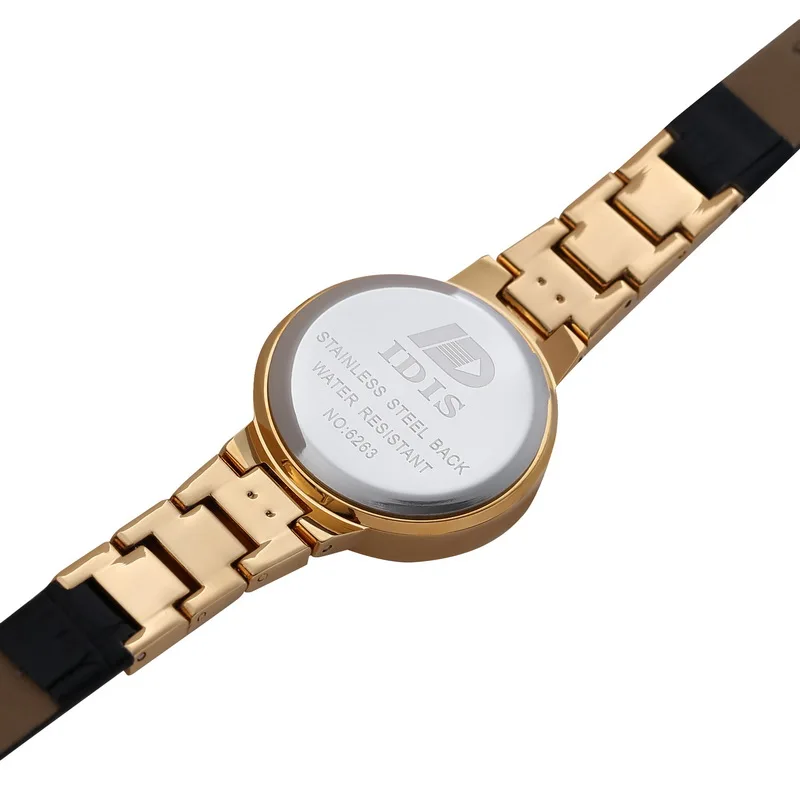 2021 IDIS Leather Business Watch Wrist Luxury Quartz Women Ladies Students  Fashion Watches