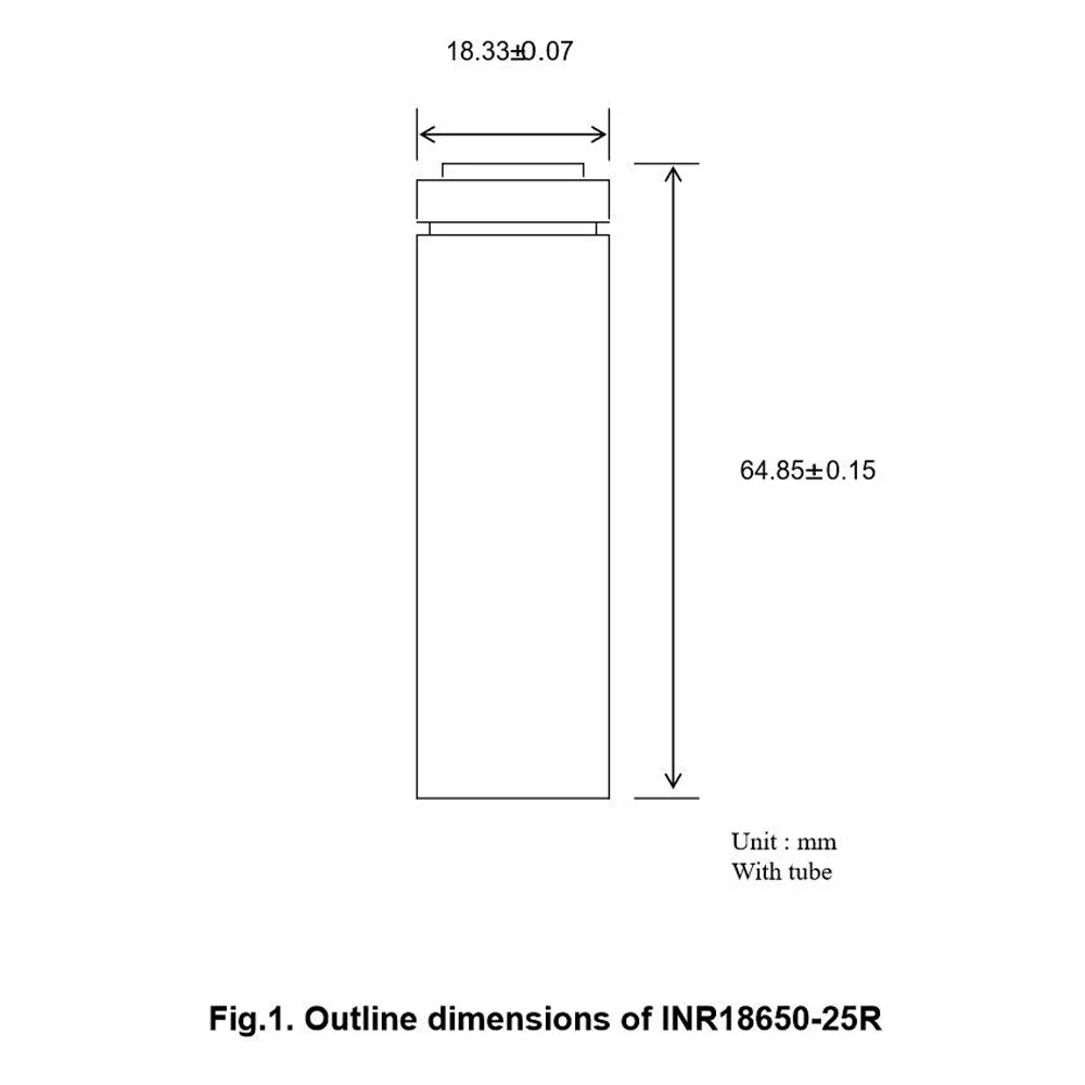 Аккумуляторные батареи C &amp P INR1865 25R Sam Sung 3 7 в 2500 мАч 10 шт