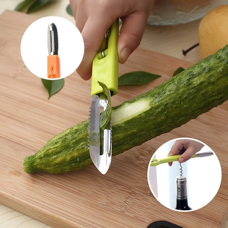 Новинка 2019 многофункциональная Овощечистка для фруктов пива и красного вина