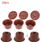 20 шт., многоразовые капсулы для кофе