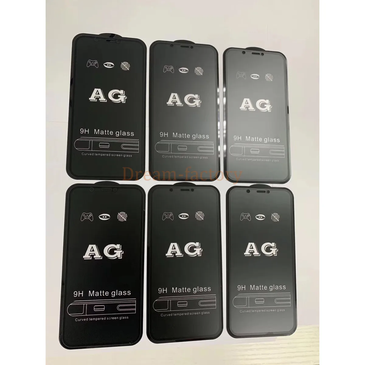 

500pcs DHL AG Protective Glass For iPhone X XS MAX XR Tempered Screen Protector For iPhone 8 7 6 6s Plus AG Scrub Tempered Glass