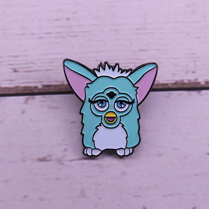 Furby Vaporwave булавка для лацкана брошь в виде аниме значок furbista ювелирные изделия |