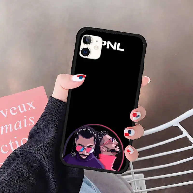 

PNL QLF famous Rapper singer Phone Case for iPhone 11 12 pro XS MAX 8 7 6 6S Plus X 5S SE 2020 XR mini luxury coque cover funda