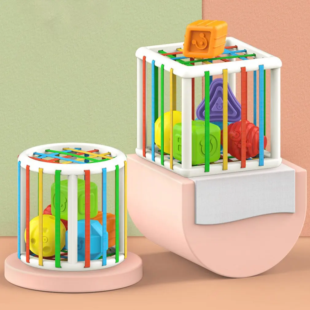 Сортировочная игрушка для детей магический куб раннего развития строительные