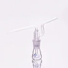 Треугольная Бутылка для промывки газов, емкость 5 мл, коническая плоская колба для промывки газов, кальян для кальяна