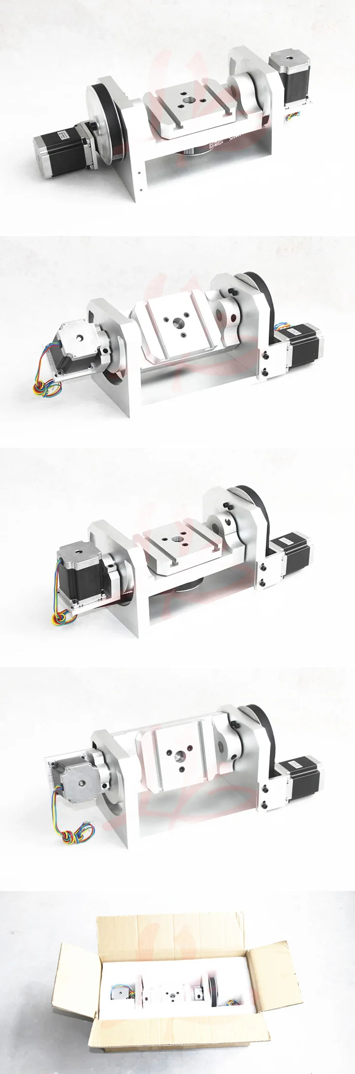

CNC 4th Axis / 5th Axis ( A aixs, Rotary axis ) with Table for CNC Router