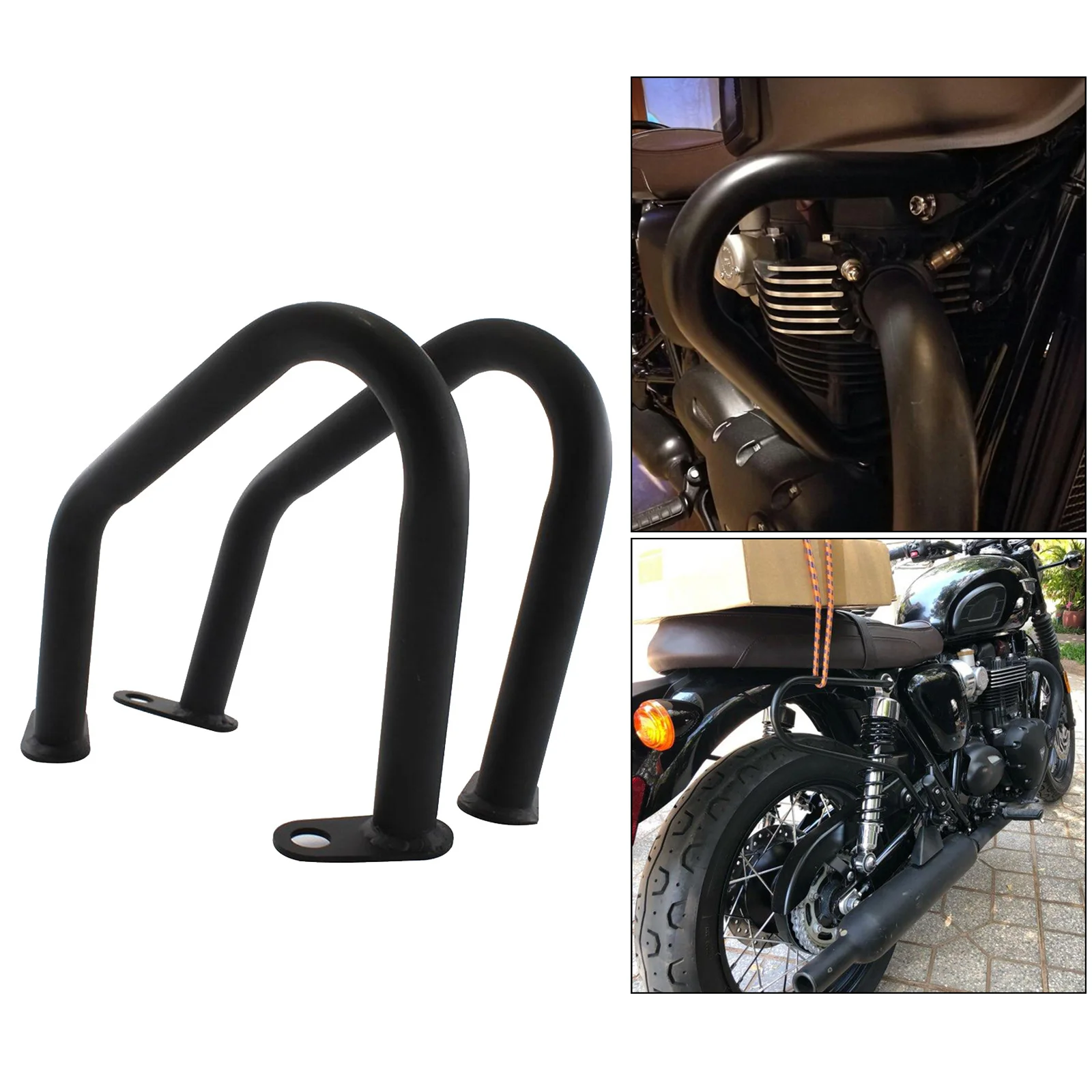 

Защита двигателя мотоцикла, черная, 2 шт., для Triumph Bonneville Bobber -2019