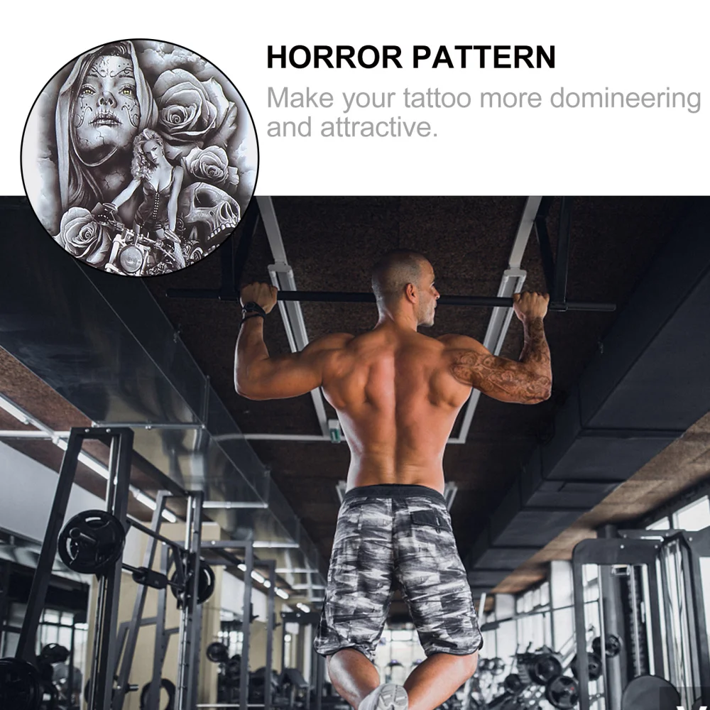 

6pcs Full Arm Tattoos Stickers Temporary Tattoos Party Arm Stickers