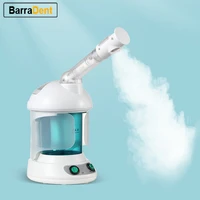 table top mini spa face steamer hot mist moisturizing personal care use ozone facial deep cleaning for home and salon