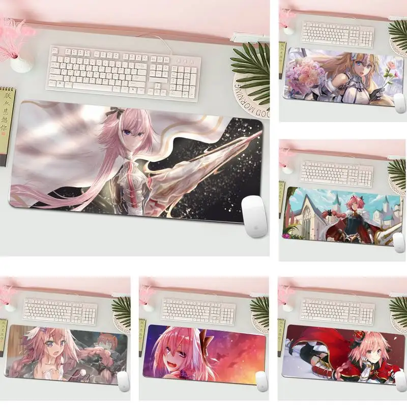 Коврик для мыши astolfo с фиксирующимся краем игровой коврик XL большая игровая