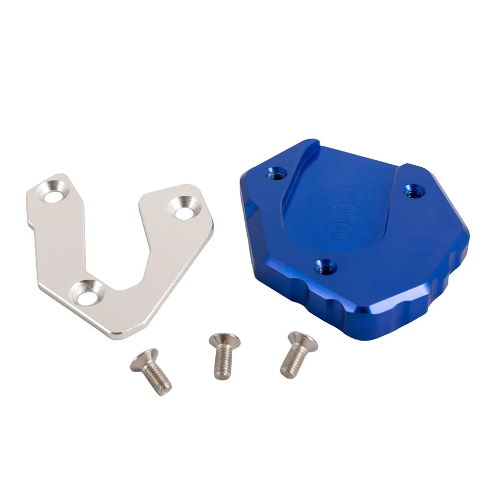 Motorcycle Enlarge Kickstand Side Stand Widening Base Extension Plate Pad For Yamaha MT 09 Tracer- XSR900