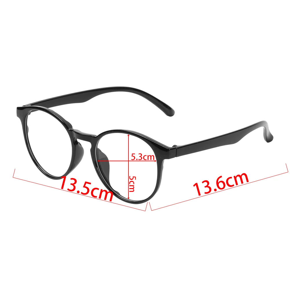 

Blue Light Glasses PC Frame&Resin Lens Anti Blue Light Blocking Radiation Sunglasses Unisex Trend Clear Lenses Computer Glasses