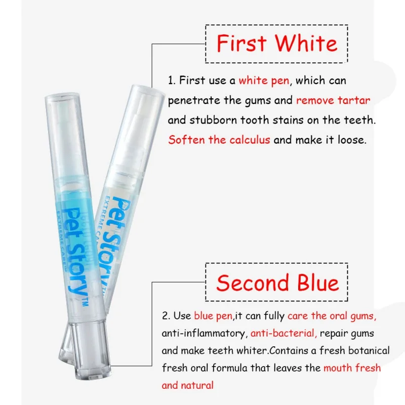 3/5мл пузырек из трубного домашние инструменты для чистки зубов собак кошек