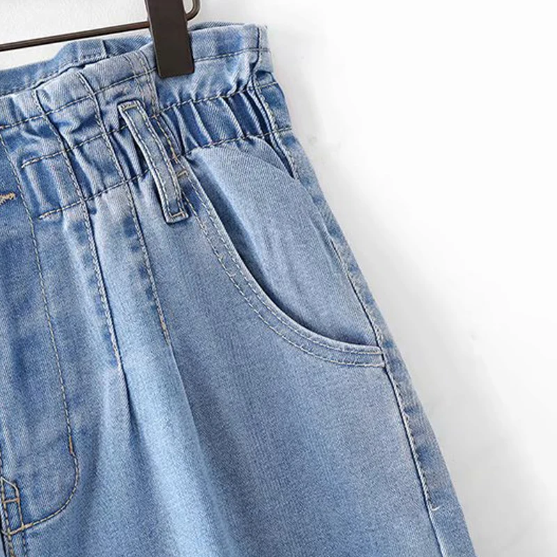 GOPLUS размера плюс джинсы женские джинсовые штаны 2021 осень-зима Широкие с