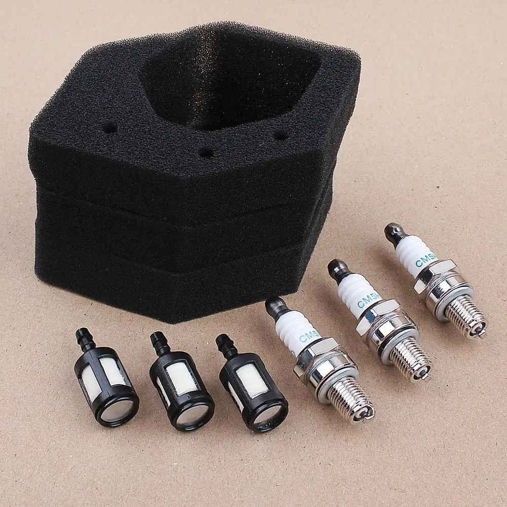 Air Fuel Filter Spark Plug Kit for Honda GX25 GX25N GX25NT HHT25S Brush Cutter Trimmers 17211-Z0H-000 Spare Parts | Инструменты