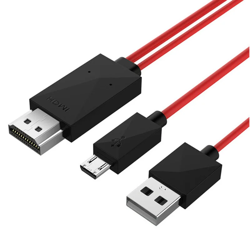 1 шт. MHL к HDMI адаптер 1080P MHL Micro USB к hdmi-кабель, адаптер Full HD 1080P ТВ конвертер 11PIN для samsung Galaxy телефонов