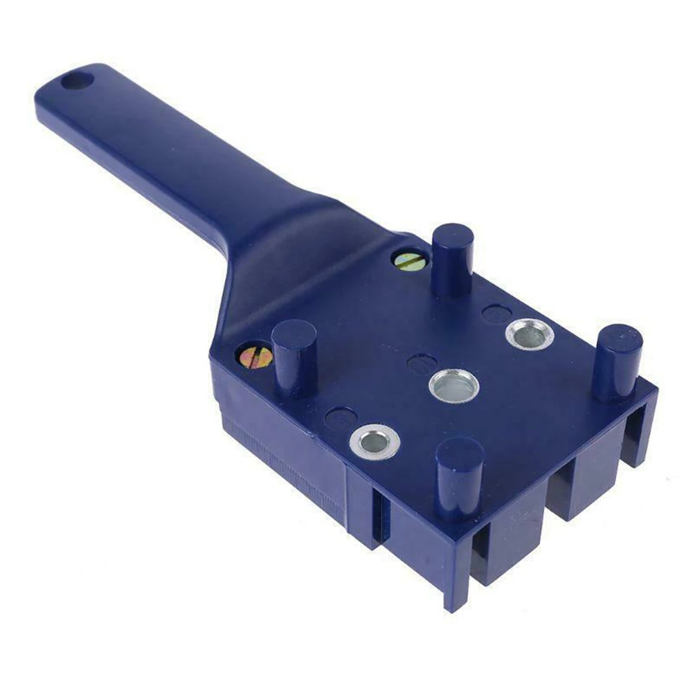 

Handheld Wood Drilling 20x7cm Doweling Jig Drill Guide Plastic + metal