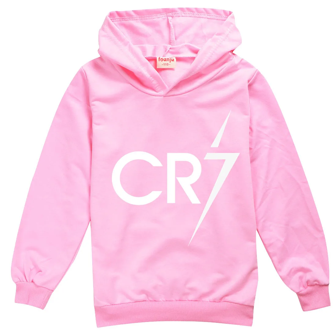 Криштиану Роналду CR7 детские весенние толстовки с капюшоном спортивная одежда