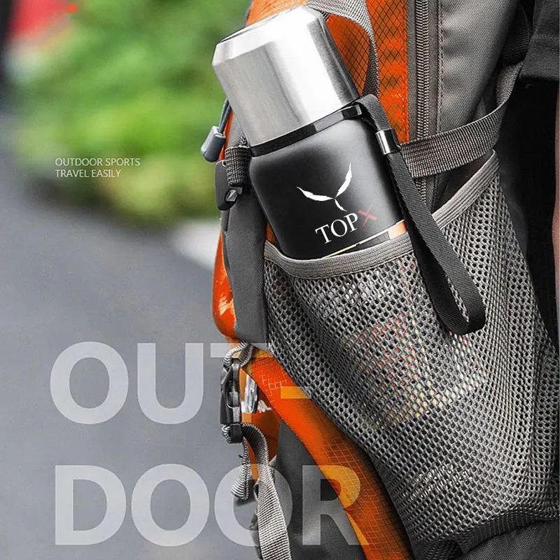 

1500ml stainless Steel Large Capacity Sports Portable Vacuum Water Bottle Insulated Sports Bottle With Rope