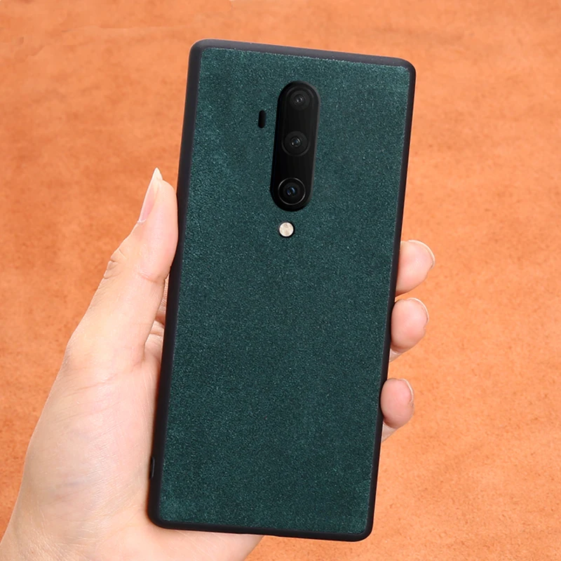 Чехол для телефона из натуральной коровьей замши Oneplus 7T 7 Pro 9 9T 7tpro чехол One Plus 5 5T 7Pro