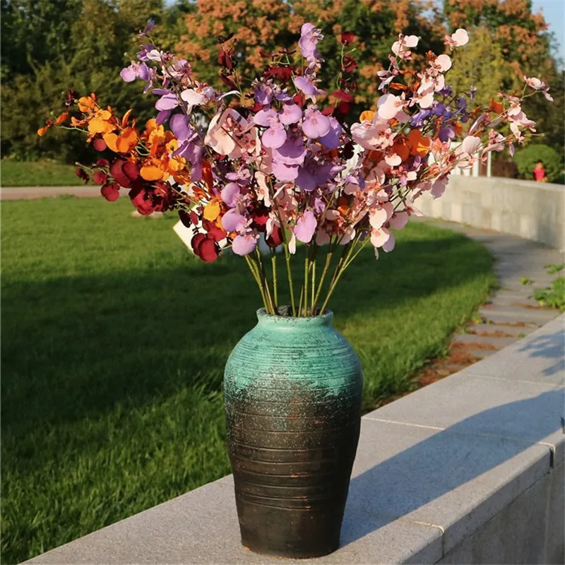 Искусственная Танцующая Орхидея 10 шт. (4 стебля/штука) длина 29 13 дюйма имитация