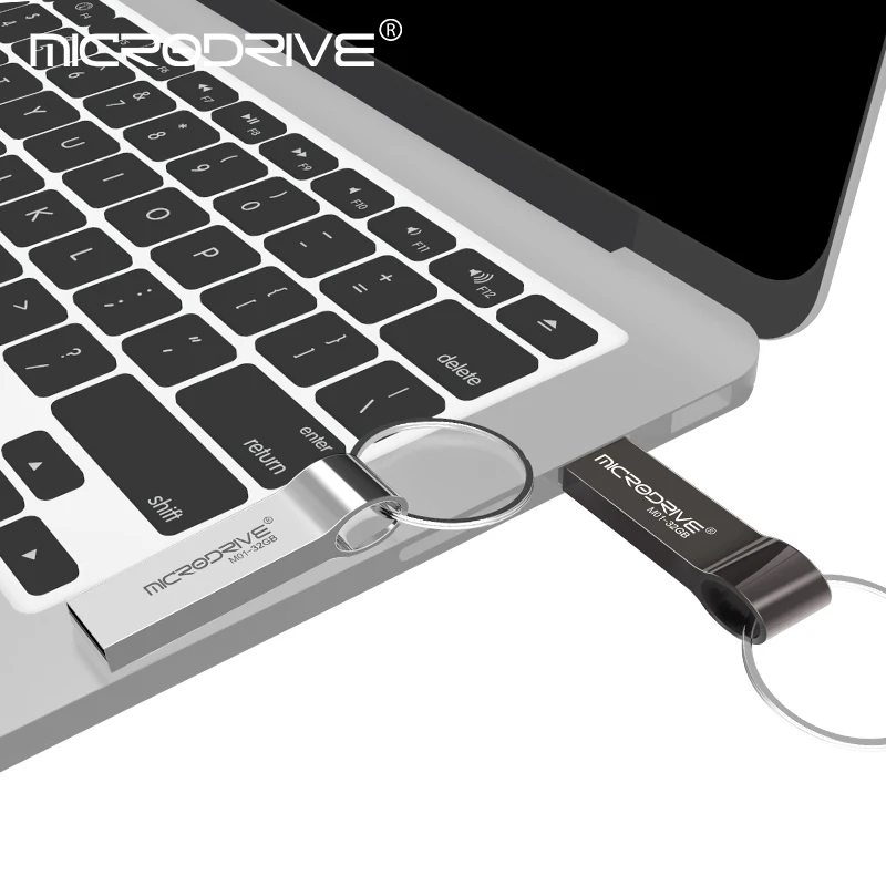 Мини металлический USB флэш-ключ привода из нержавеющей стали 64 ГБ 32 ГБ 16 ГБ 8 ГБ 4 ГБ миниатюрный USB флеш-накопитель карта памяти кредитка USB может сделать печать логотипа