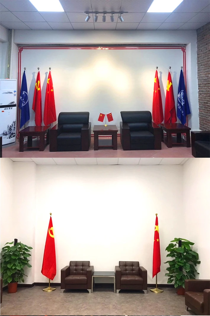 Высокое качество 2 м 6 3 офисное украшение национальная роскошная телескопическая