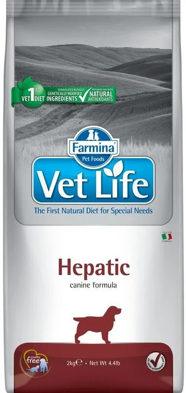 Vet Life Dog Hepatic корм для собак при заболевании печени 2 кг. | Дом и сад