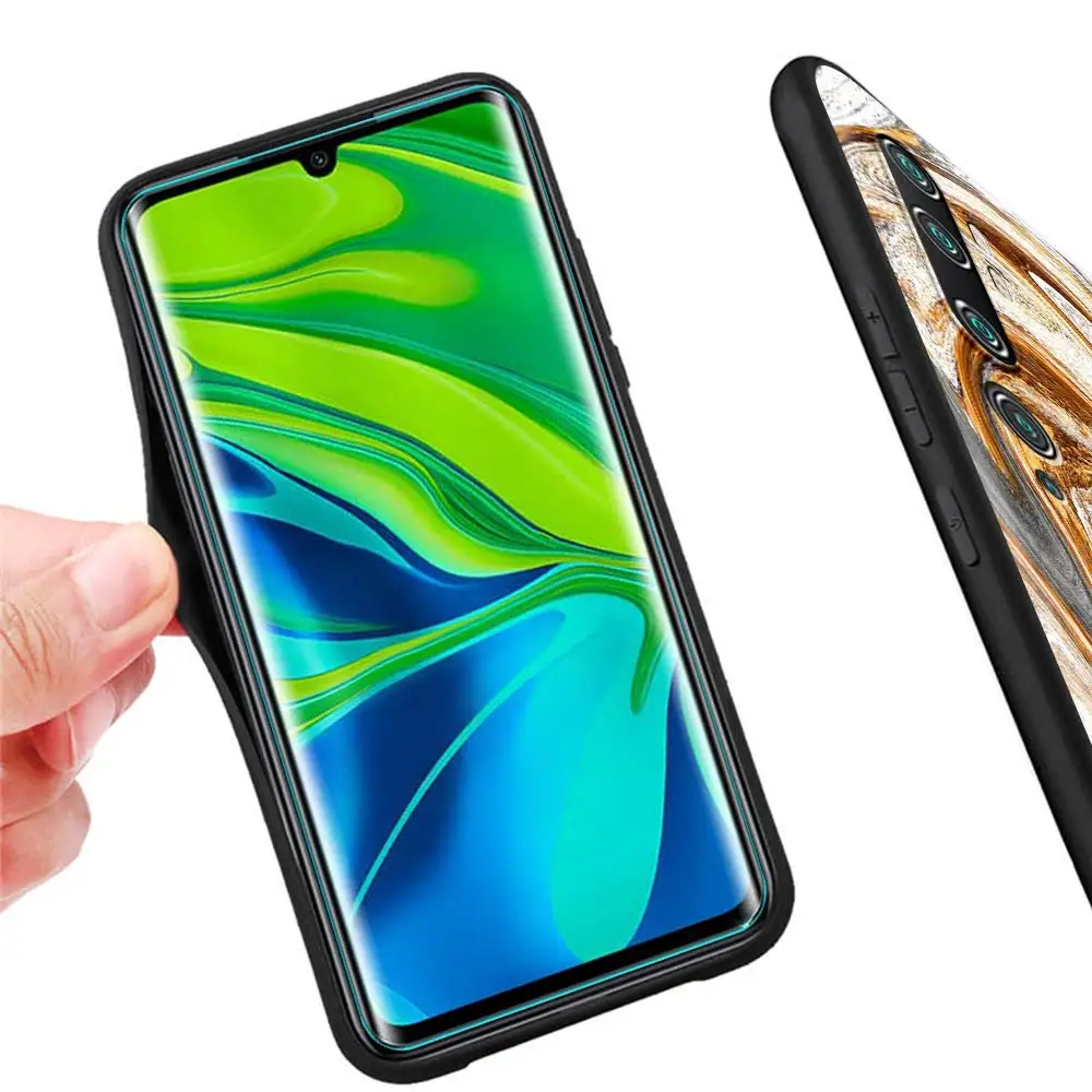 

Ink Green Luxury Marble Case for Xiaomi Mi 9T 9SE 9 10T A2 8 Lite Note 10 Pro CC9 CC9E Poco X3 F1 A1 TPU Soft Shell Phone Box