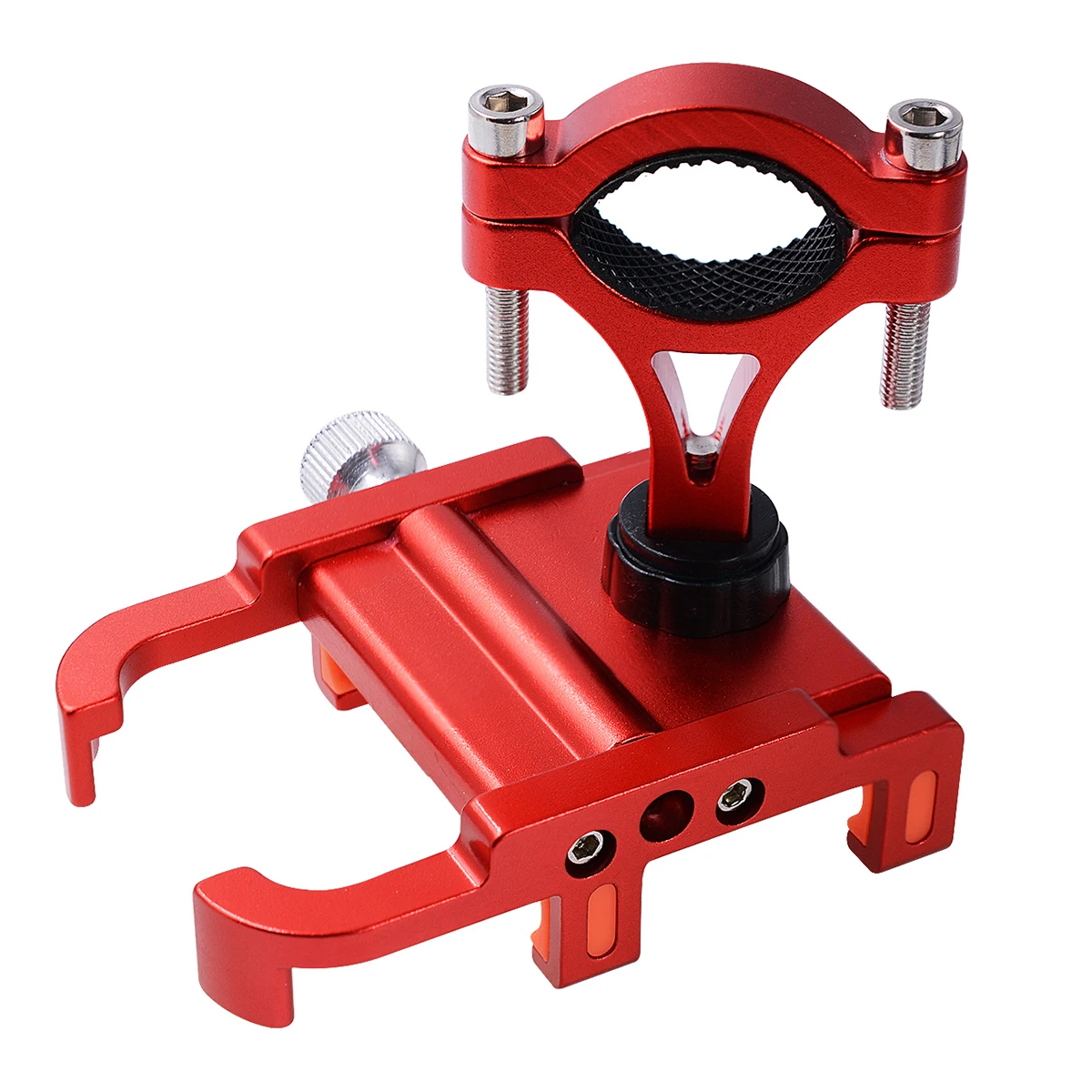 

Universal Bicycle Handlebar 360 rotation Phone Mount Holder Motorcycle Six-point hook Aluminum Alloy GPS Phone Holder Bracket