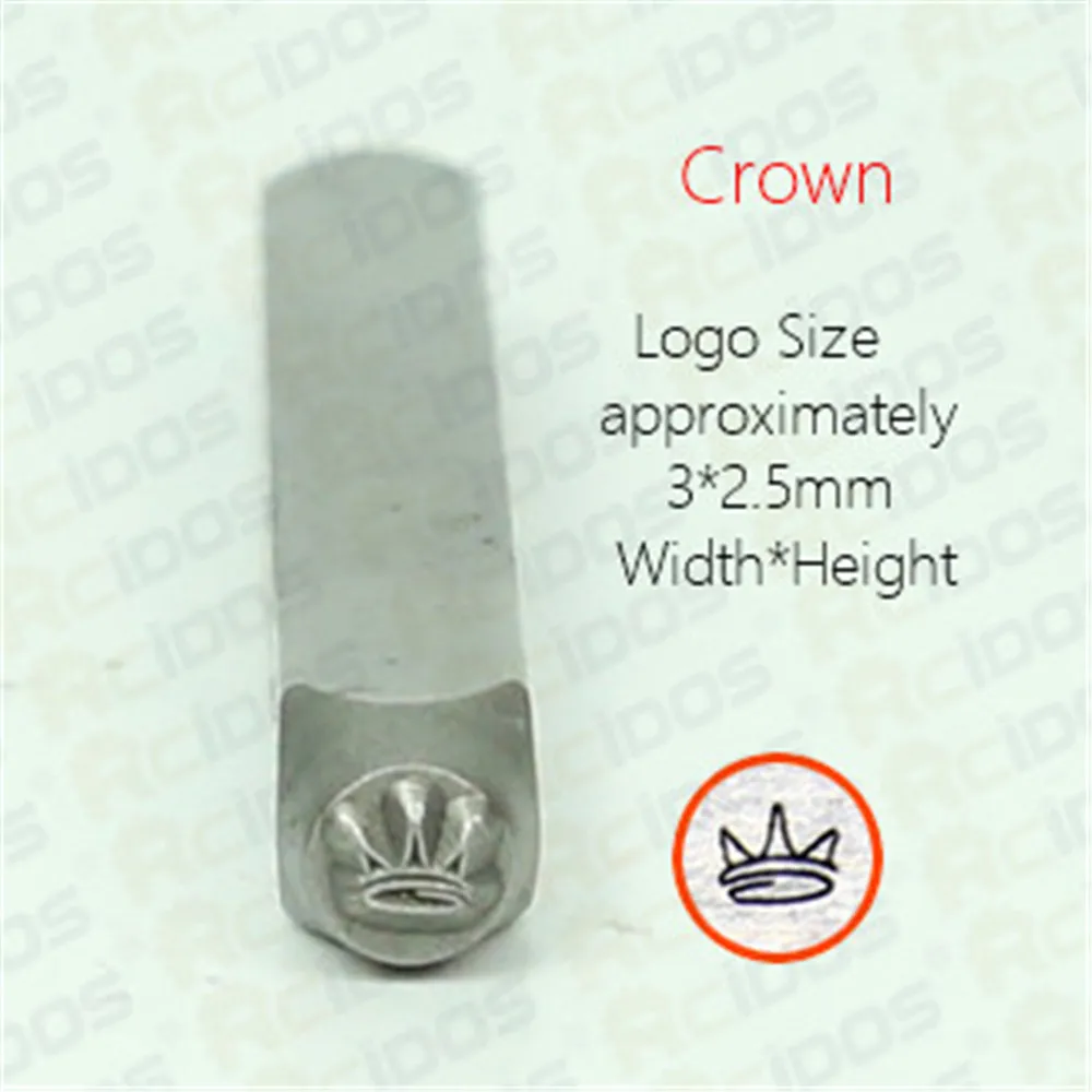 Металлические штампы для ювелирных изделий 3 мм с изображением