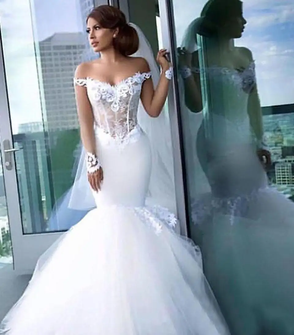 Новинка свадебные платья с юбкой годе женское кружевное платье открытыми