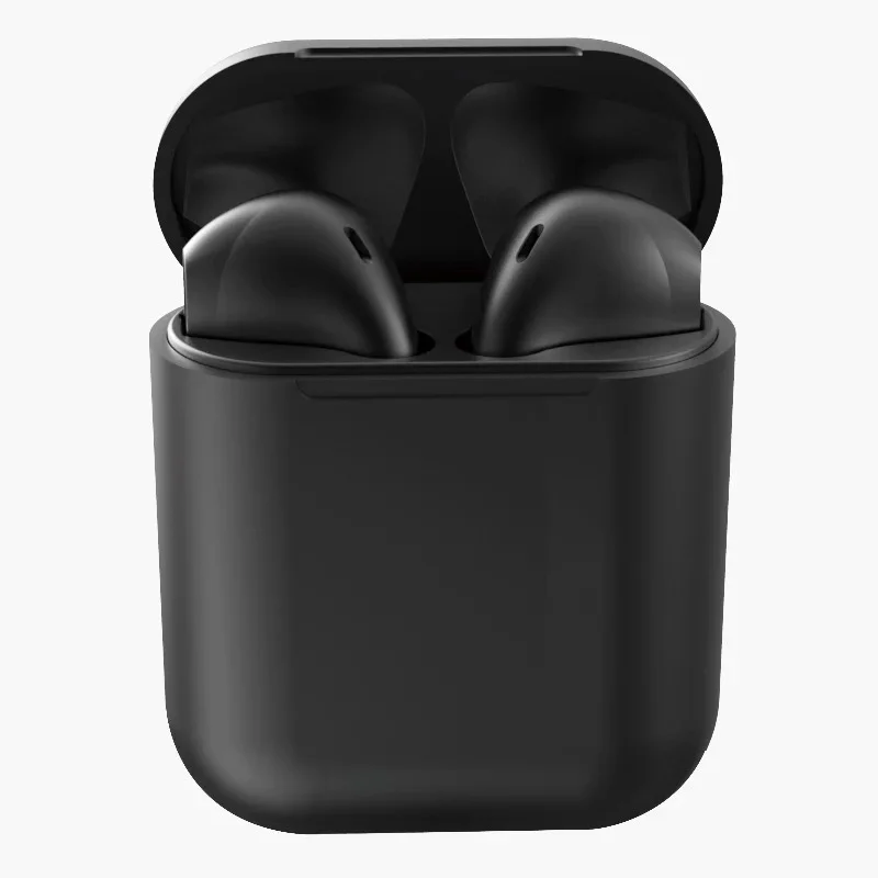 Lanyasir i7s tws беспроводные bluetooth гарнитуры беспроводные наушники Bluetooth 5,0 для xiaomi iPhone наушники i7s tws - Цвет: ip12 black