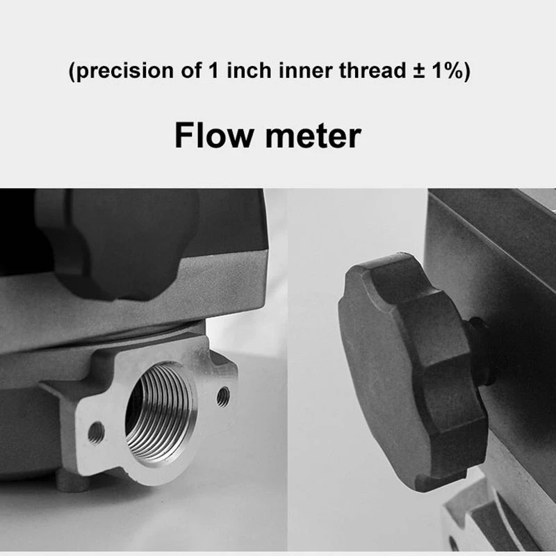 flow meter adjusting mechanical flowmeter 1 inch inner wire digital fuel gauge Fuel kerosene dispenser accessories black | Инструменты