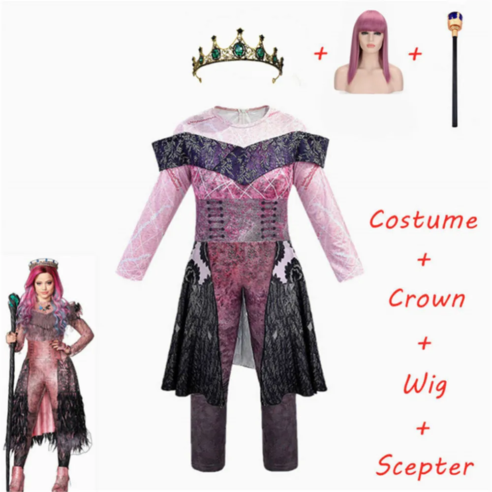 Розовые Костюмы Одри костюмы на Хэллоуин для детей маскарадный костюм вечеринки