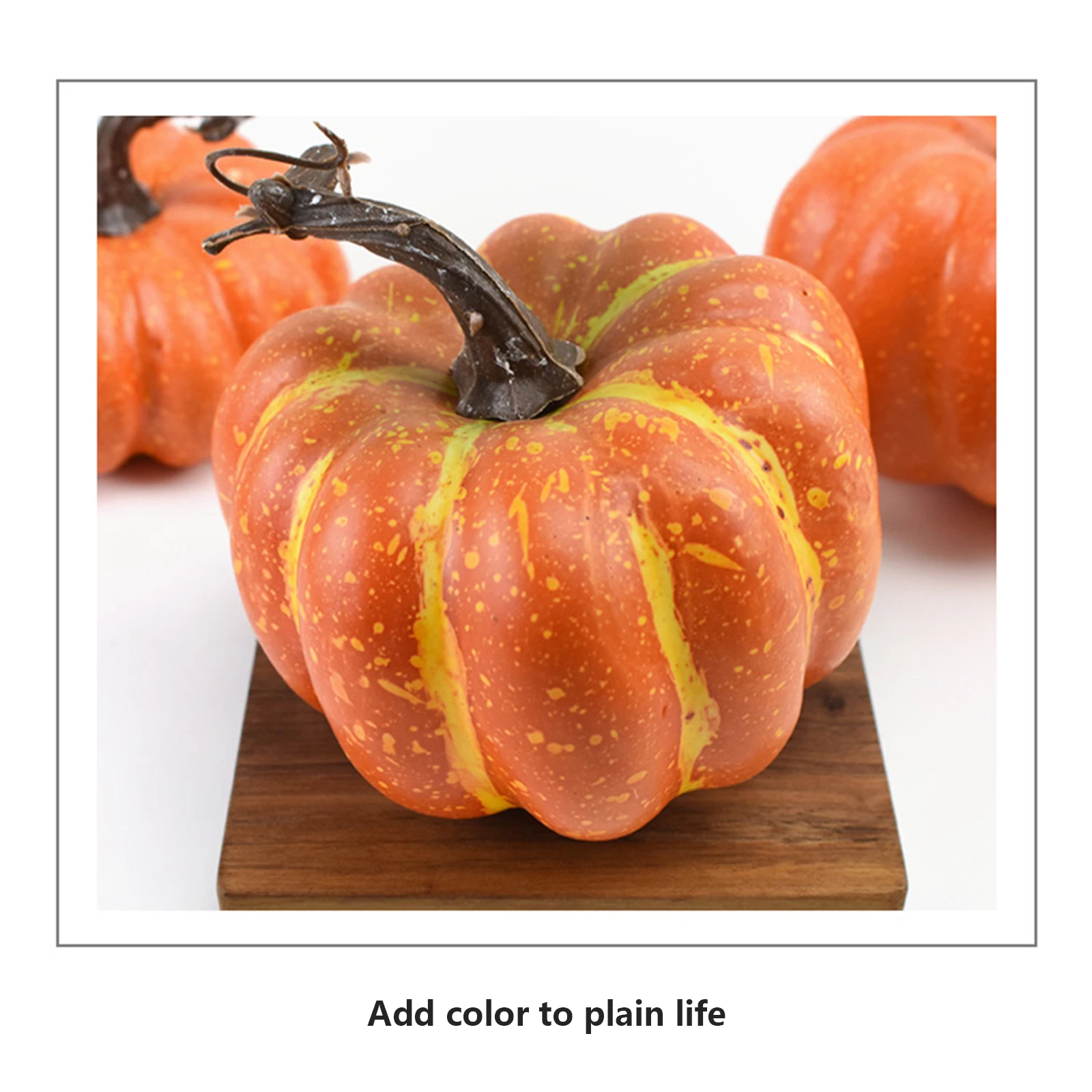 

Halloween Thanksgiving Decorations Fake Pumpkins Artificial Toys Vegetables For Halloween Mini Artificial Pumpkins Kid Funny Toy