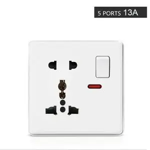 Двойная настенная розетка 1/2 Gang с 2 USB-портами зарядного устройства