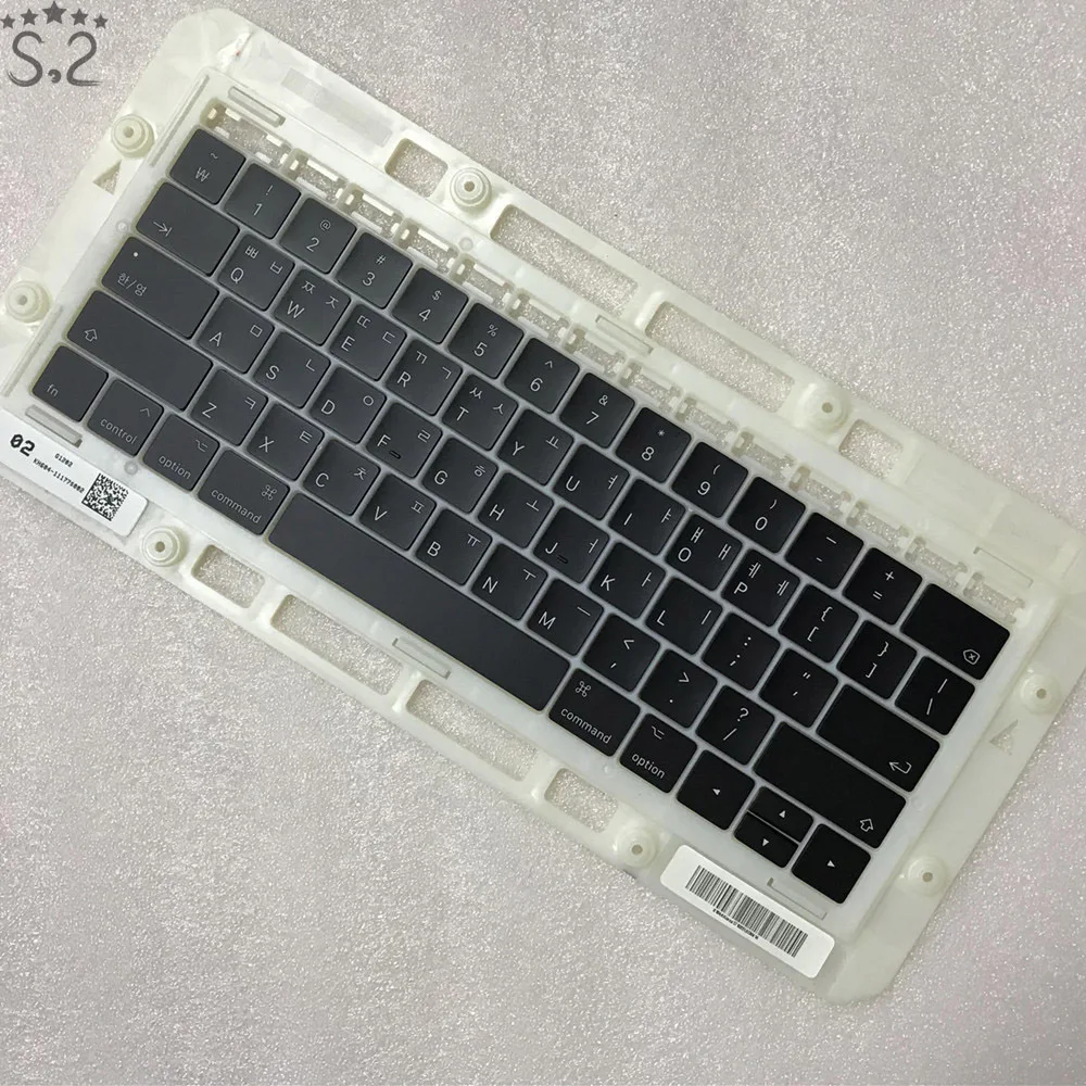 A1706 A1707 Keycap для Macbook Pro retina 1" 15" Key cap Немецкий/Испанский/Турецкий/французский/японский/Великобритания/США/Корейский/Итальянский ключи