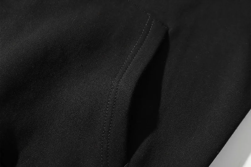 

Pull Knife Niang Set Head Round Neck Hoodie Hoodie Day Department Head Popular Logo Yokosuka Embroidery Personality Male and Fem