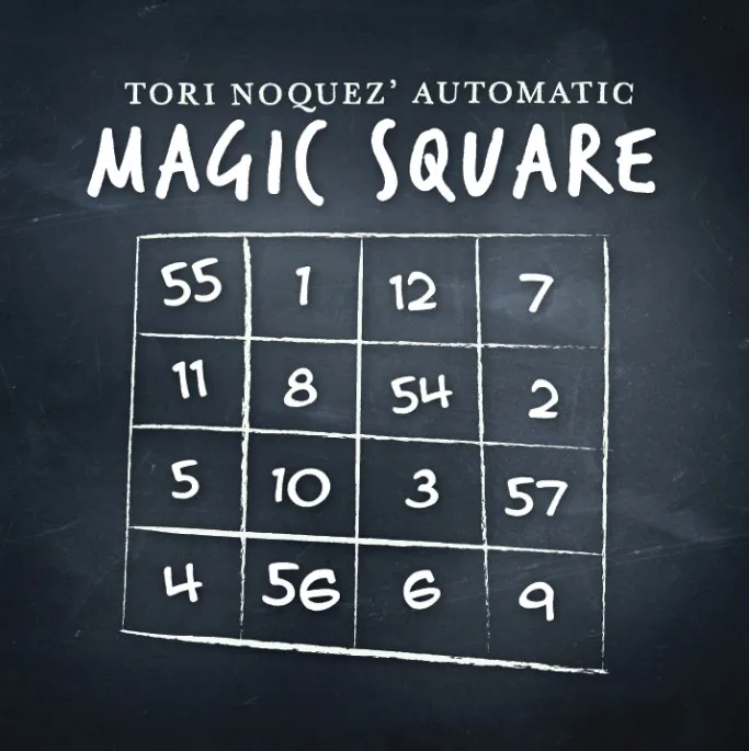 

Automatic Magic Square Presented by Tori Noquez Magic Tricks