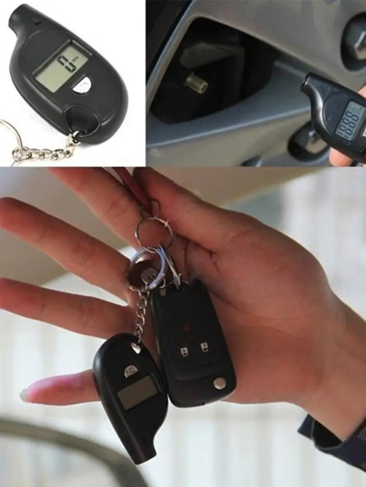 Мини ЖК-цифровой датчик давления в шинах TPMS инструменты автомобильный велосипед