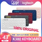 Многофункциональная Клавиатура Logitech K380 с Bluetooth, Игровая клавиатура, бесшумная мини-клавиатура для Mac, Chrome OS, Windows, IPhone, IPad, Android
