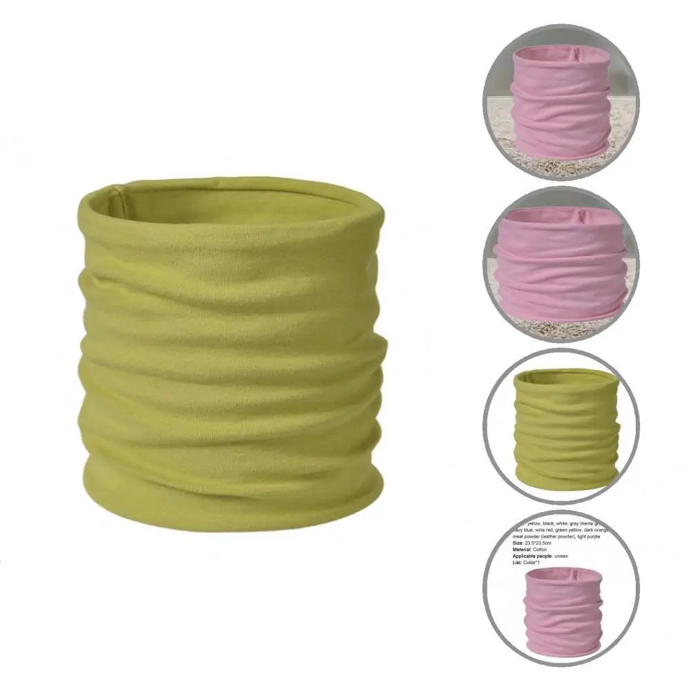 

Tear Resistant Useful Winter Fleece Neck Gaiter Vibrant Color Winter Tube Scarf Fine Workmanship for Men