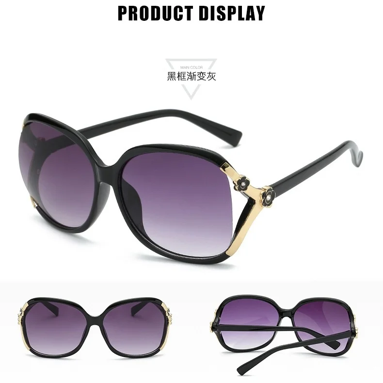

2021 fashion Camellia glasses hanfanerhua hollow out paint rose Sunglasses NEW SUNGLASSES