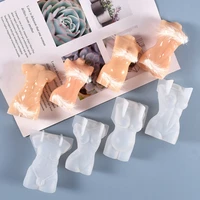 2021 mini 3d human body silicone mold male female naked diy candle tools art sculpture perfume fragrance making mould epoxy form