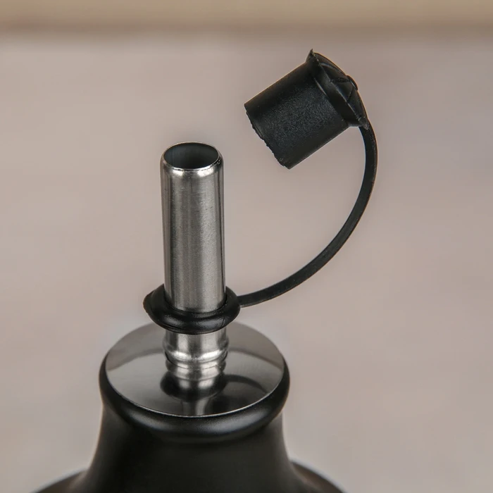 Набор для специй и масел Марбл 4 шт: 2 соусника солонка перечница на деревянной