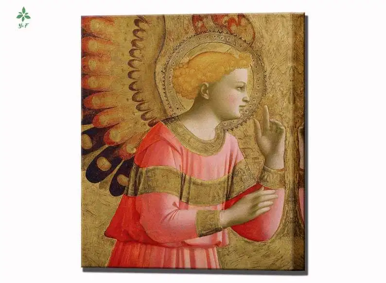 

Angel Pattern Oil Painting Home Decoration Wall Hanging