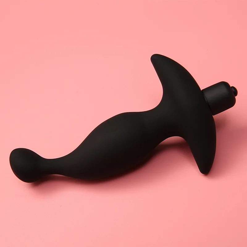 Анальный вибратор FAAK мягкий для массажа простаты Анальная пробка интимные