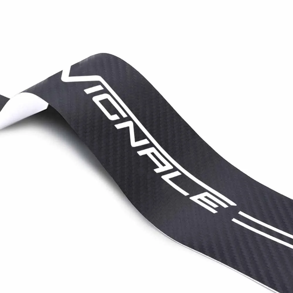 4 шт. порог машины на автомобильное стекло стикер углеродное волокно ткань для ford