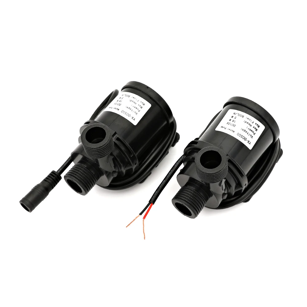 DC 12V/24V 800L/ч Портативный Миниатюрный бесщёточный электродвигатель ультра-тихий